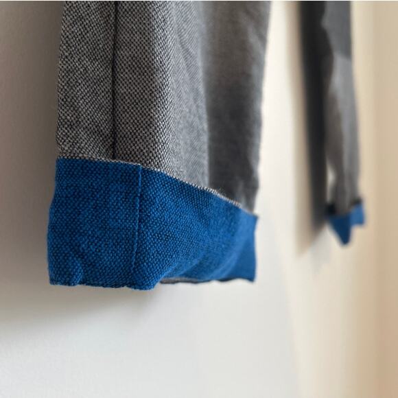 NWOT Lemlem Color Block Linen-Blend Pants, Navy/Gray/Blue, Women's Size Small - Picture 2 of 5